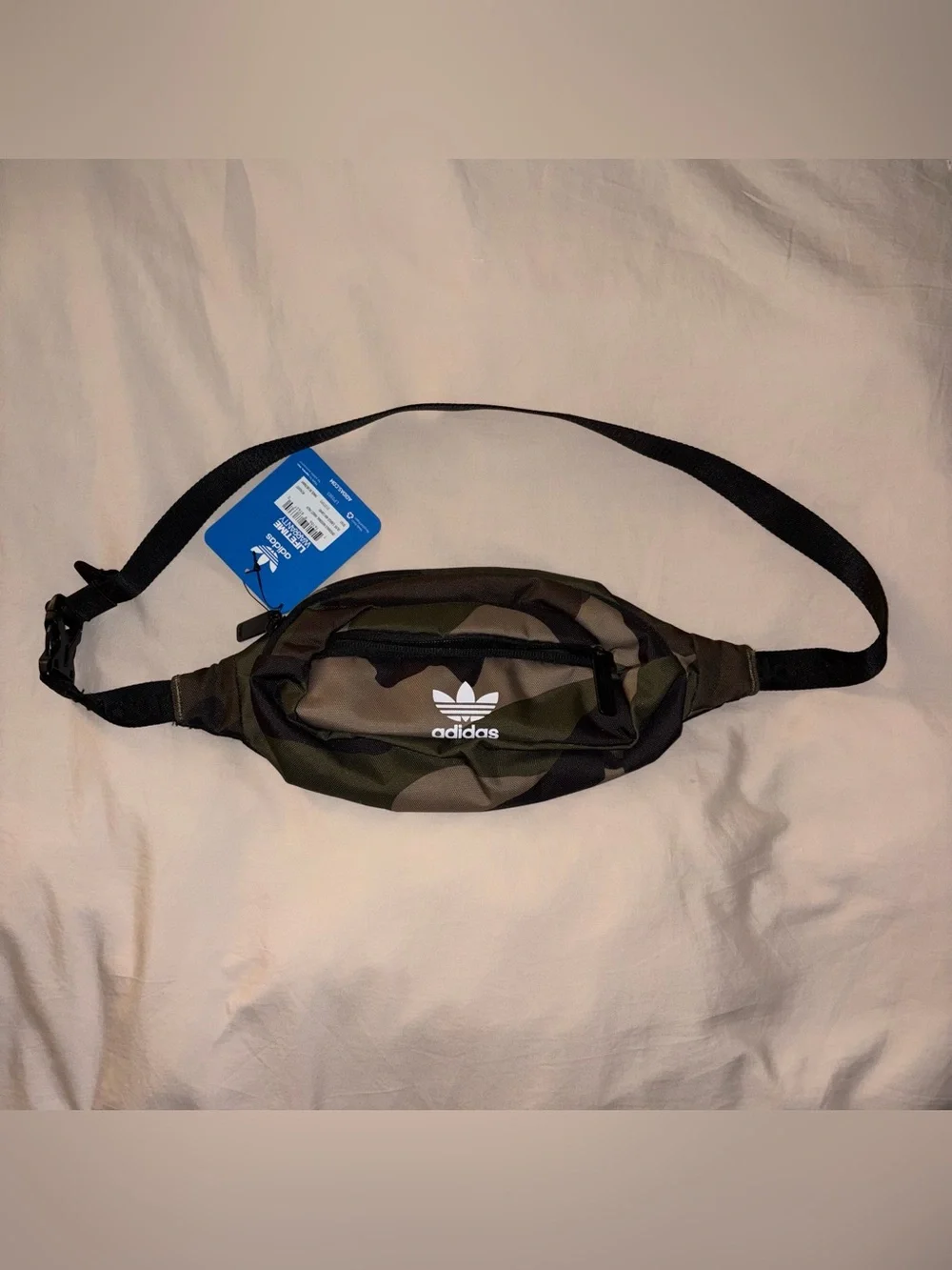 Adidas Olive Camo Originals National Waist Bag